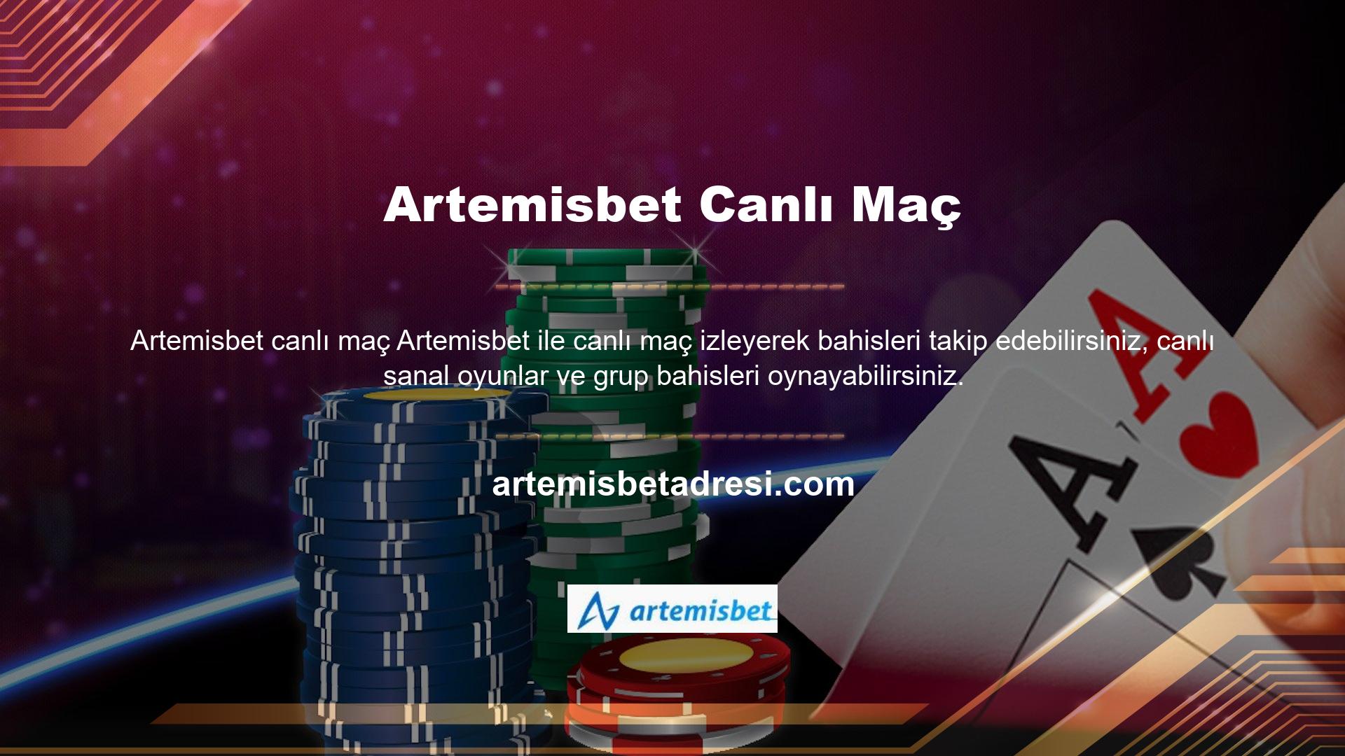 Mevcut Artemisbet giriş adresine dikkat etmelisiniz