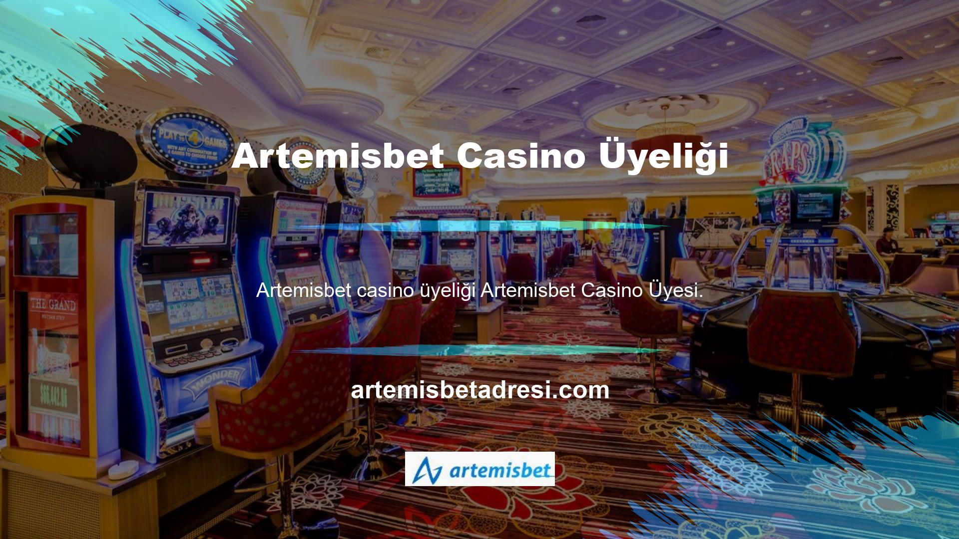 Artemisbet Casino üyesi olarak kaydolmak isteyen bahisçiler, başarılı bir şekilde kaydolmak için çevrimiçi olarak ayarlanan yeni web sitesi giriş adresini kullanabilirler